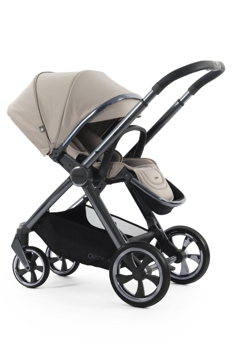 Babystyle Oyster 4 Luxury 7 Piece Travel System Bundle - Stone - For Your Little One
