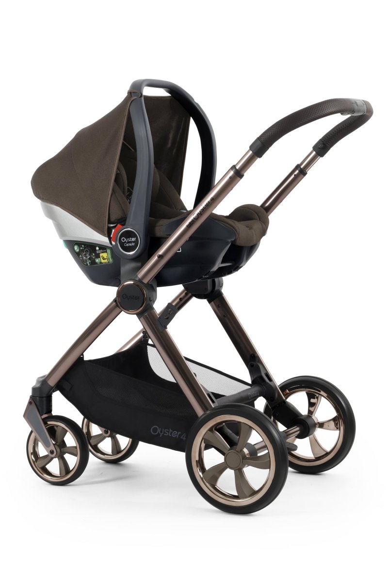 Babystyle Oyster 4 Ultimate 12 Piece Travel System Bundle - Chocolate Velvet - For Your Little One