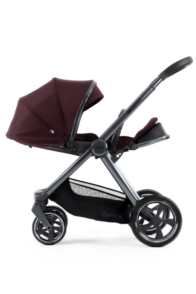 Babystyle Oyster 4 Ultimate 12 Piece Travel System Bundle - Mulberry - For Your Little One