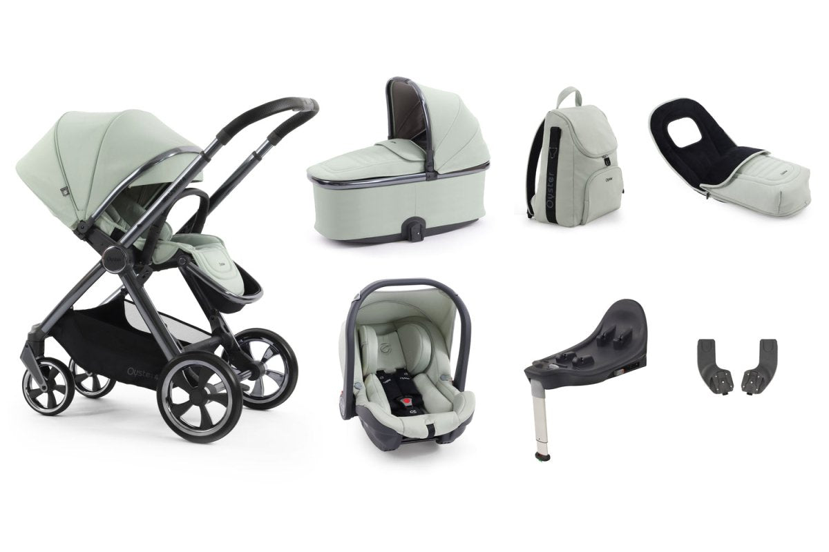 Babystyle Oyster 4 Ultimate 12 Piece Travel System Bundle - Pistachio - For Your Little One