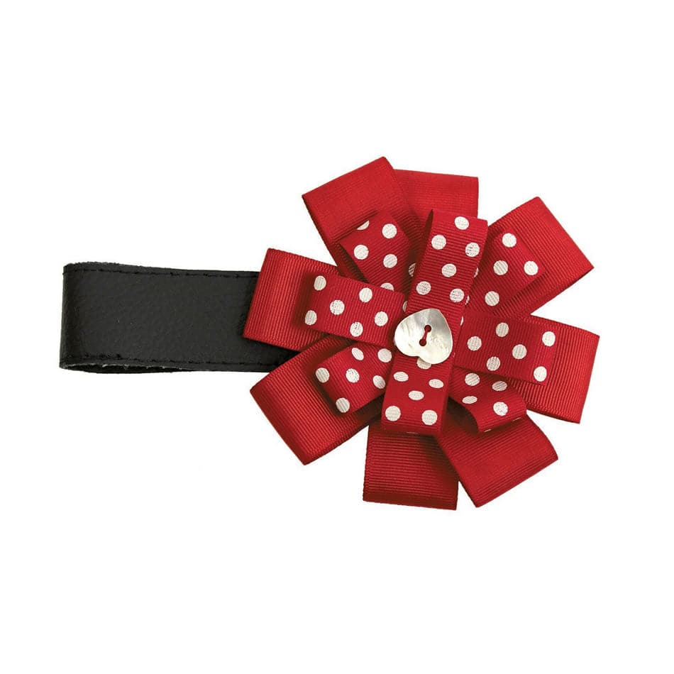 BabyStyle Pram Ribbon - Red Polka -  | For Your Little One