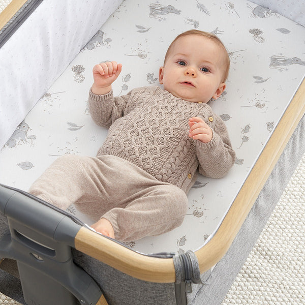 Bedside Crib Fitted Sheets 2pk - Our Planet - For Your Little One