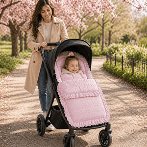 Broderie Anglaise Footmuff / Cosy Toes Compatible With Puggle - For Your Little One