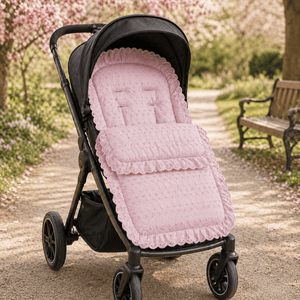 Broderie Anglaise Footmuff / Cosy Toes Compatible With Puggle - For Your Little One