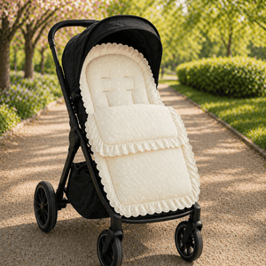 Broderie Anglaise Footmuff / Cosy Toes Compatible With Puggle - For Your Little One