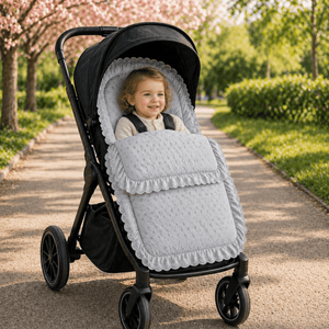 Broderie Anglaise Footmuff / Cosy Toes Compatible With Puggle - For Your Little One