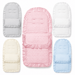 Broderie Anglaise Footmuff / Cosy Toes Compatible With Puggle - For Your Little One