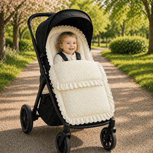 Broderie Anglaise Footmuff / Cosy Toes Compatible With Puggle - For Your Little One
