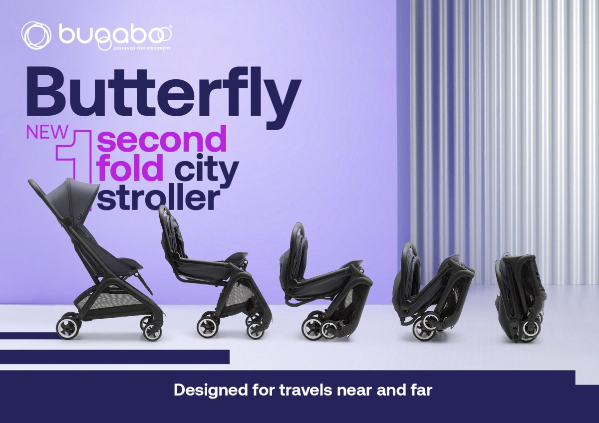 Bugaboo Butterfly + Turtle And Base Travel System Bundle - Desert Taupe (FREE Transport Bag!) - For Your Little One