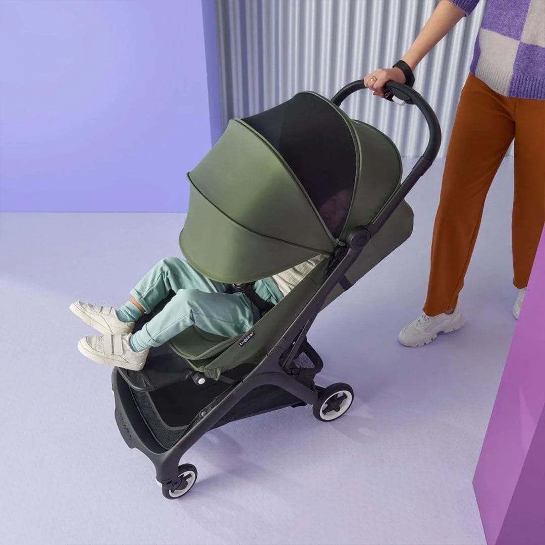 Bugaboo Butterfly + Turtle Travel System Bundle - Forest Green (FREE Transport Bag!) - For Your Little One