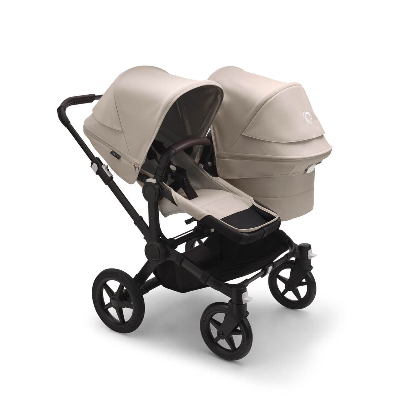 Bugaboo Donkey 5 Duo Pushchair Complete - Black/Desert Taupe -  | For Your Little One