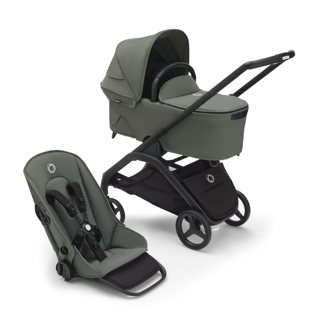 Bugaboo Dragonfly Complete Pushchair - Forest Green -  | For Your Little One