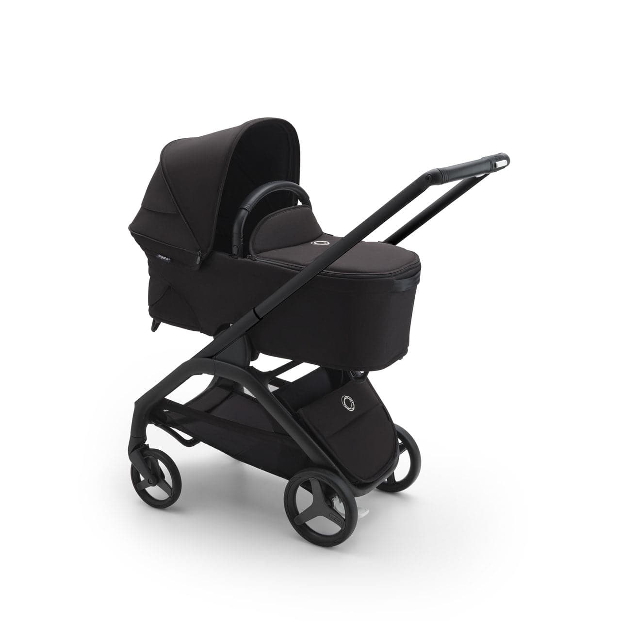 Bugaboo Dragonfly Complete Pushchair And Carrycot - Midnight Black   