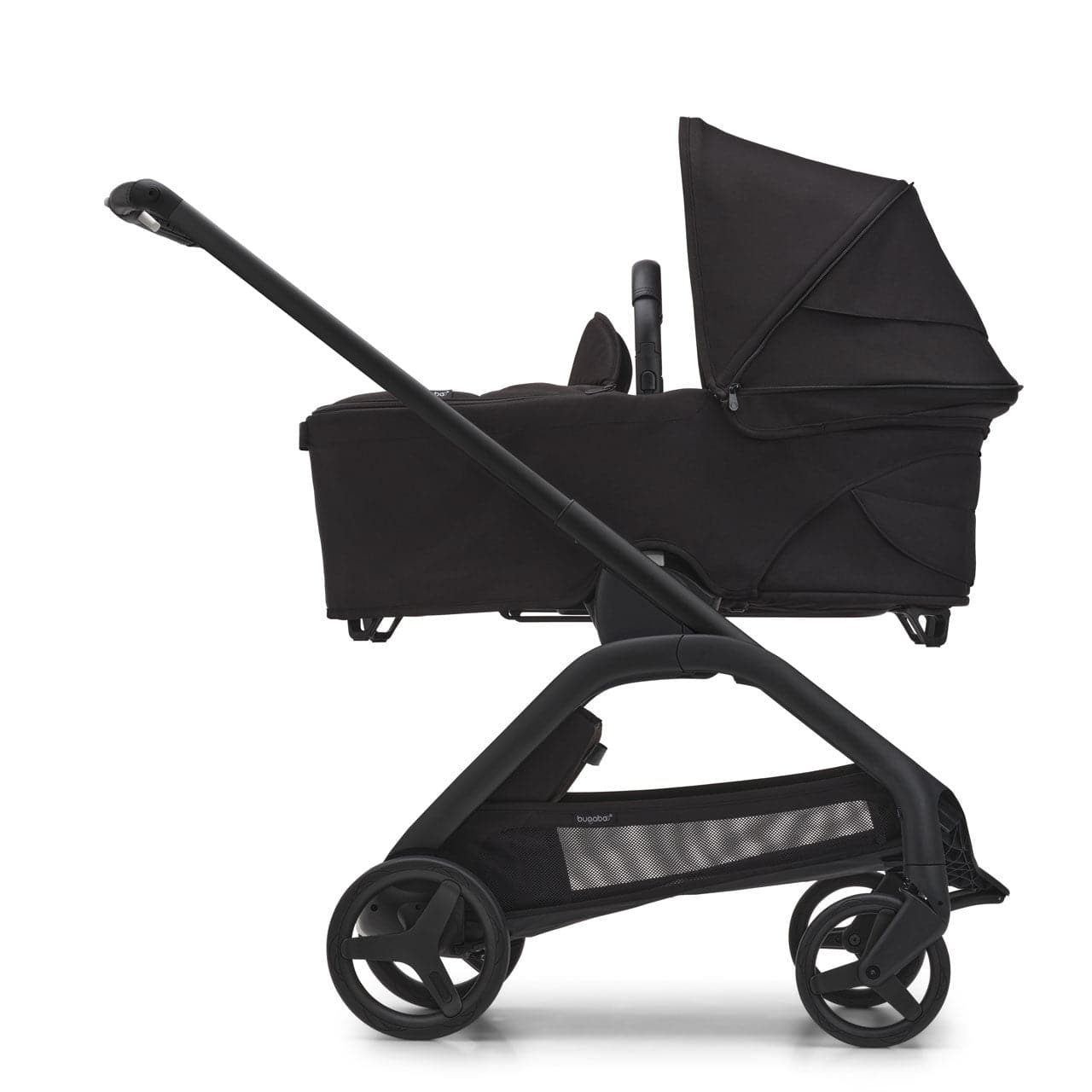 Bugaboo Dragonfly Complete Pushchair And Carrycot - Midnight Black   