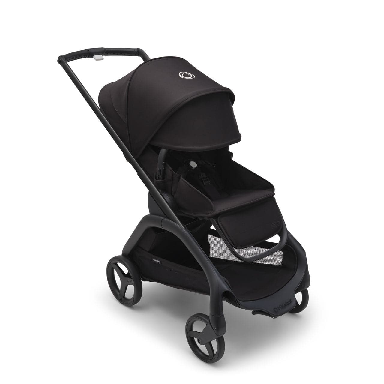 Bugaboo Dragonfly Complete Pushchair And Carrycot - Midnight Black   