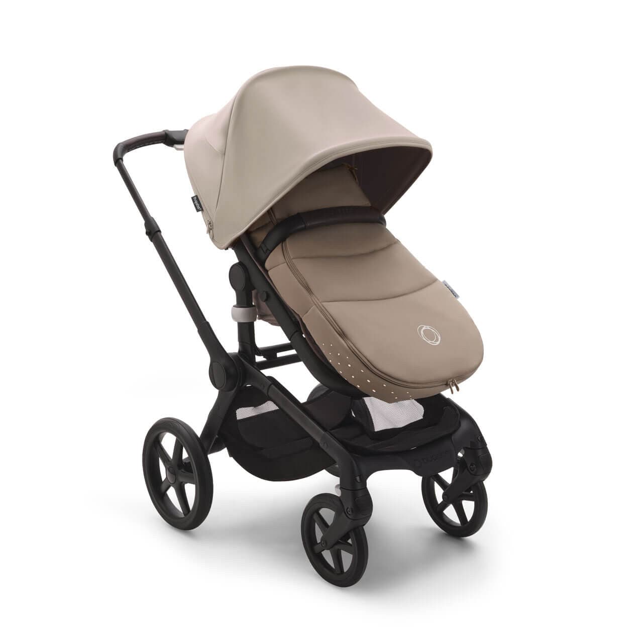 Bugaboo Fox 5 Essential Travel System Bundle - Black/Desert Taupe   