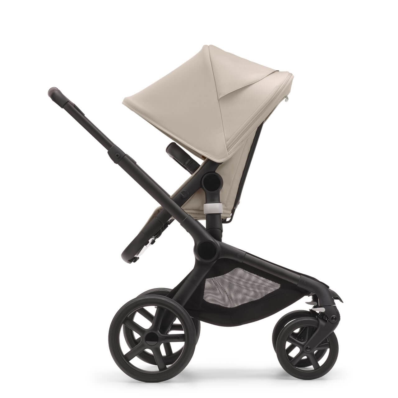 Bugaboo Fox 5 Complete Pushchair - Black / Desert Taupe - For Your Little One