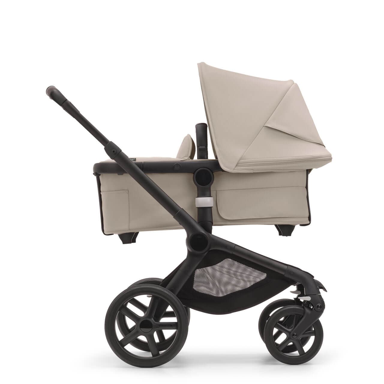 Bugaboo Fox 5 Complete Travel System + Turtle Air & 360 Base - Black/Desert Taupe - For Your Little One