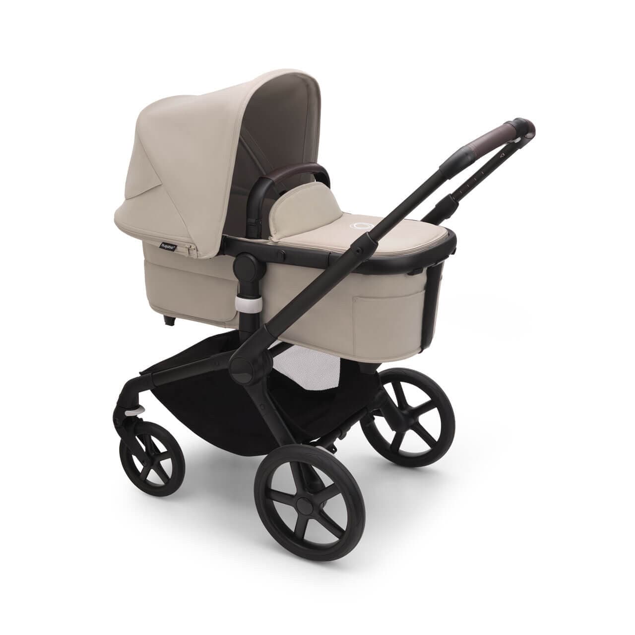 Bugaboo Fox 5 Complete Travel System + Turtle Air & 360 Base - Black/Desert Taupe - For Your Little One