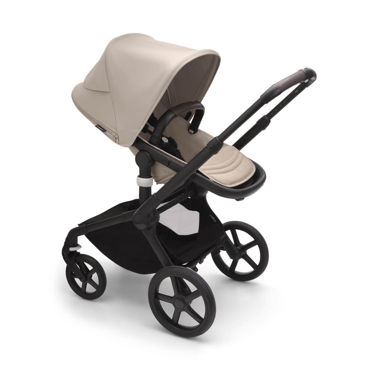 Bugaboo Fox 5 Ultimate Travel System Bundle - Black/Desert Taupe   