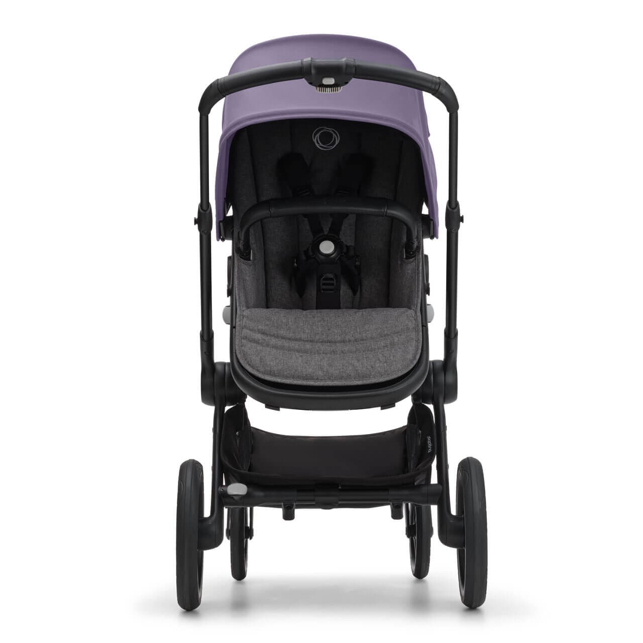 Bugaboo Fox 5 Complete Pushchair Black/Grey Melange - Choose Your Canopy - For Your Little One