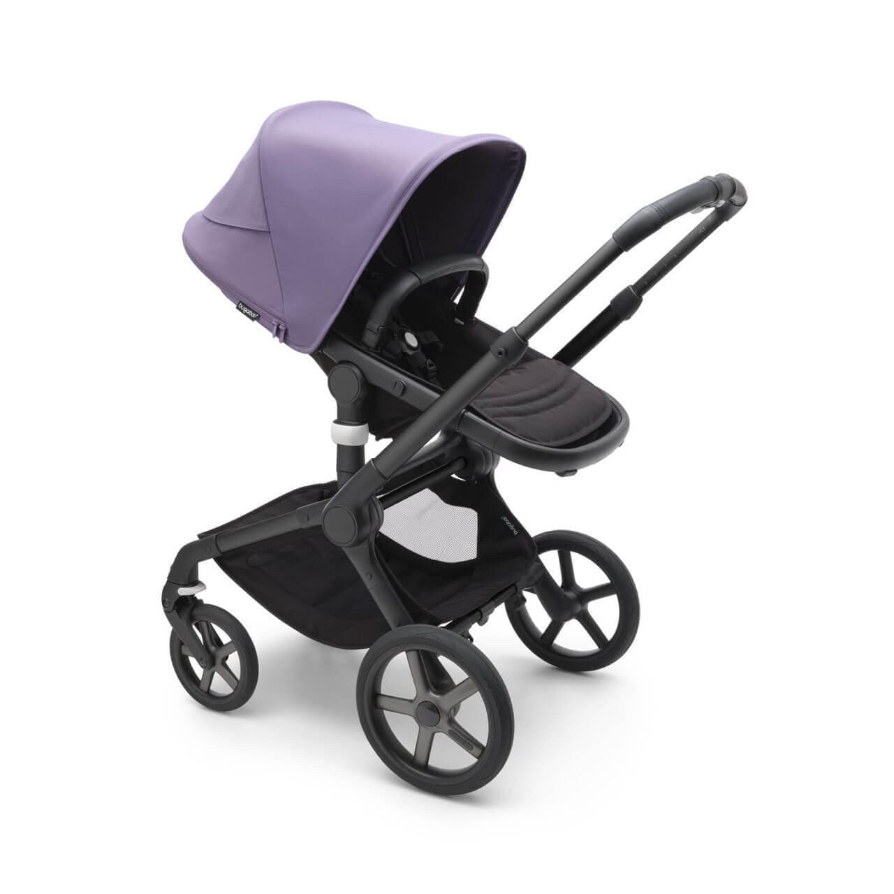 Bugaboo Fox 5 Complete Pushchair Black/Midnight Black - Choose Your Canopy - For Your Little One