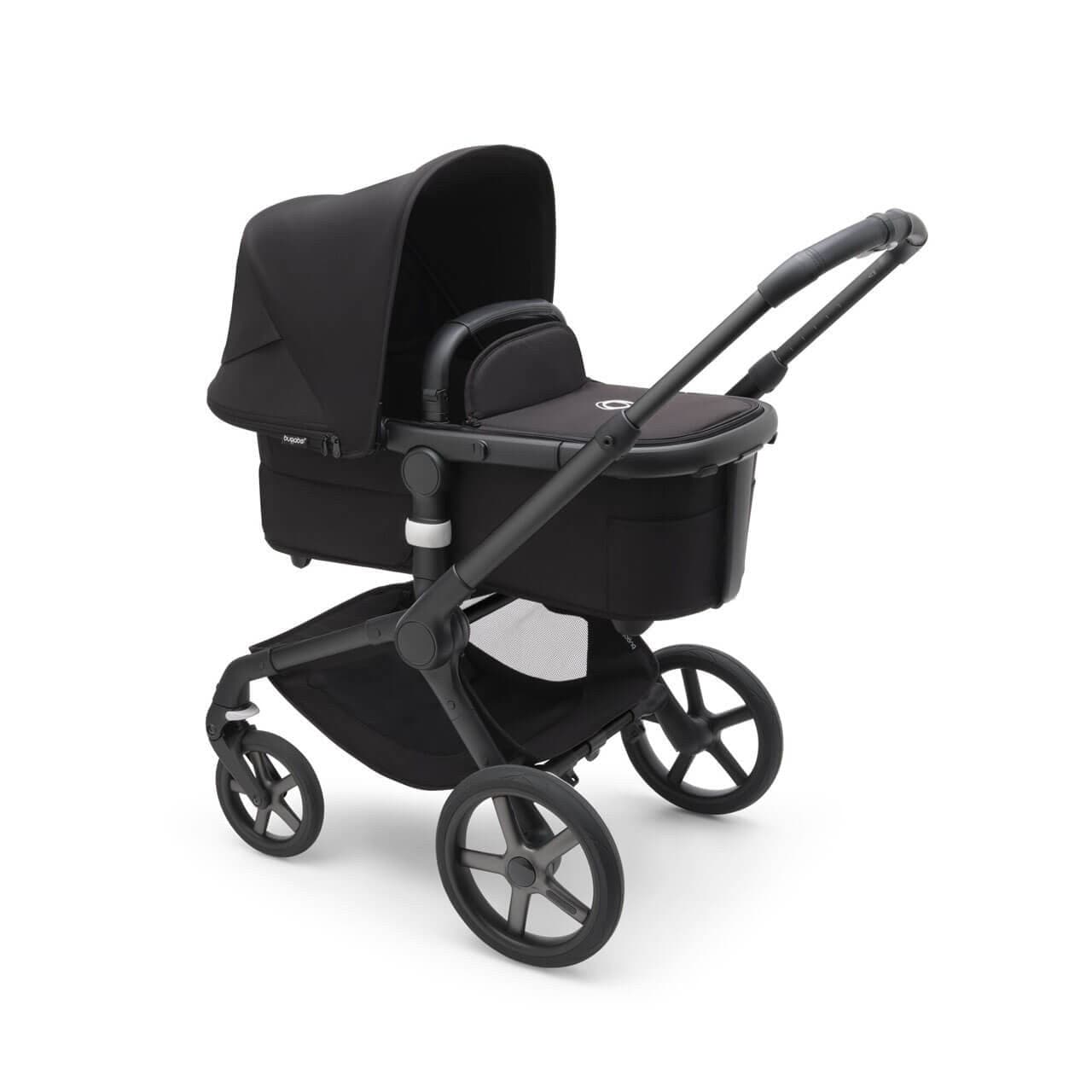 Bugaboo Fox 5 Essential Travel System Bundle - Black/Midnight Black - For Your Little One