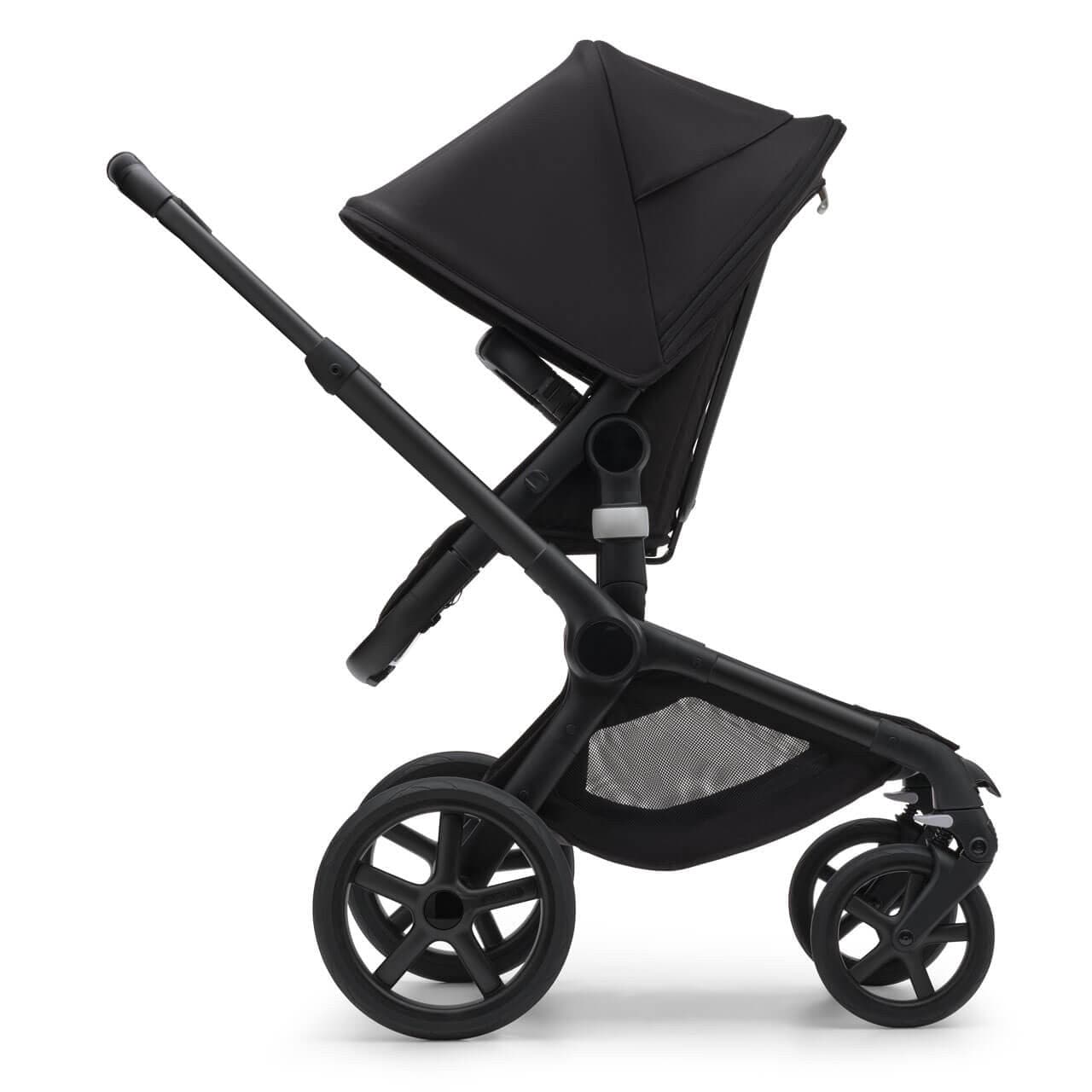Bugaboo Fox 5 Complete Pushchair - Black / Midnight Black -  | For Your Little One