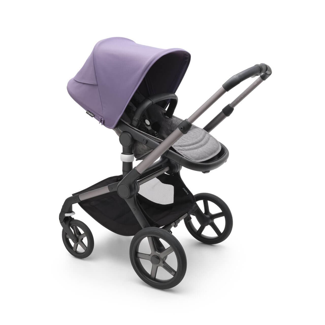 Bugaboo Fox 5 Complete Pushchair Graphite/Grey Melange - Choose Your Canopy - For Your Little One