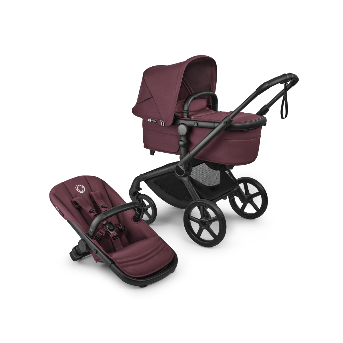 Bugaboo Fox 5 Complete Pushchair Renew - Dark Charry - For Your Little One