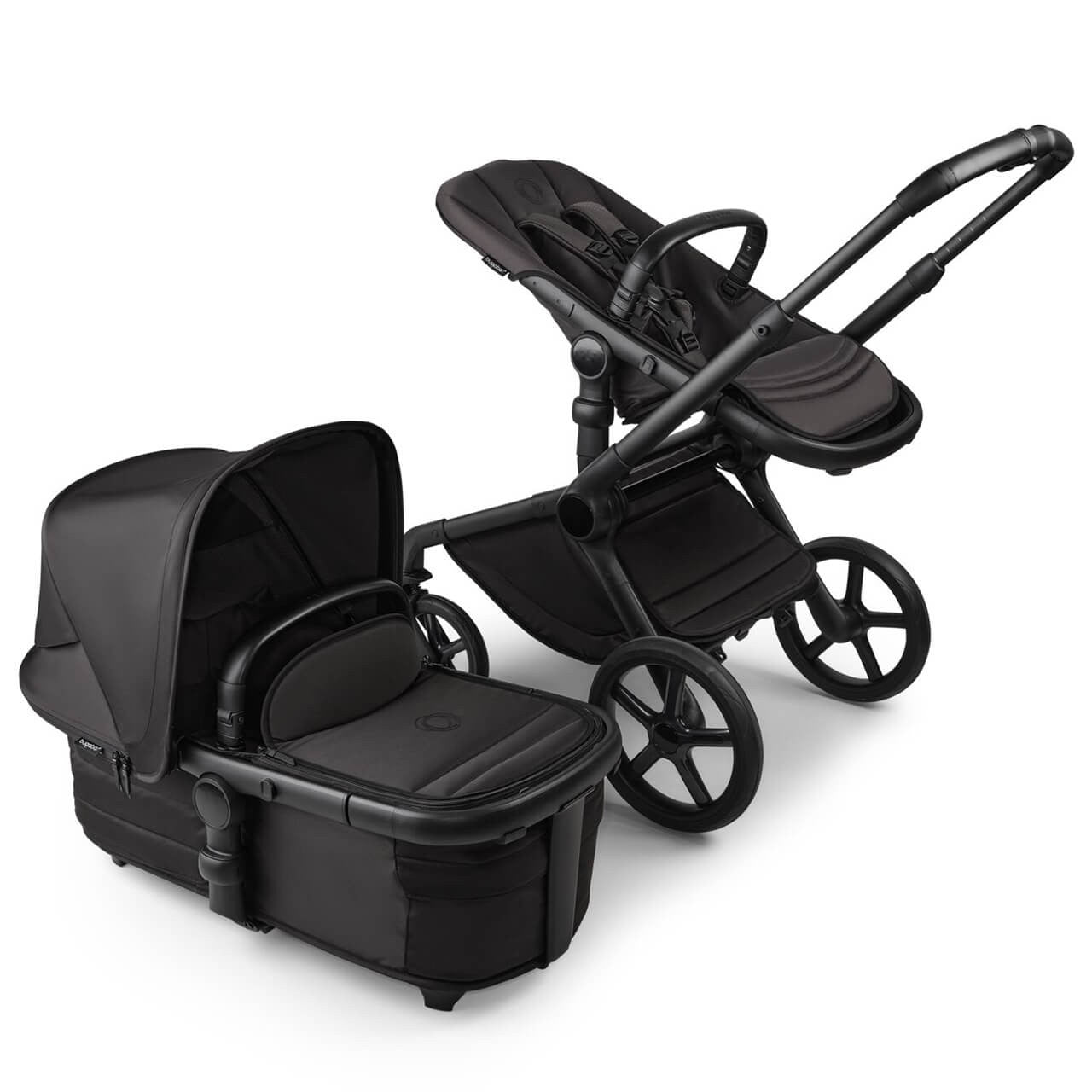 Bugaboo Limited Edition Noir Fox 5 Pushchair - Black Moonlight   