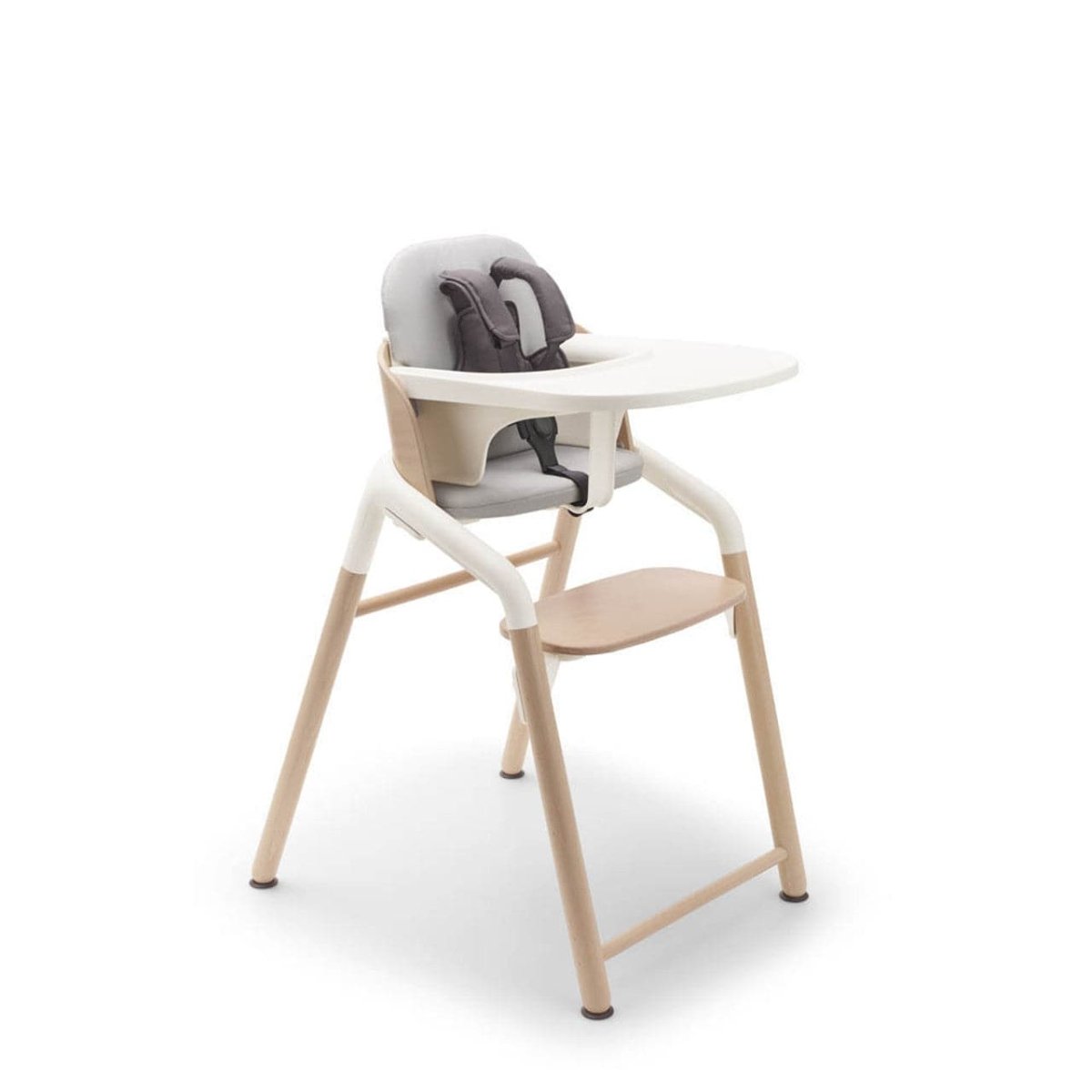 Bugaboo Giraffe Highchair Baby Bundle - Neutral Wood/White - For Your Little One