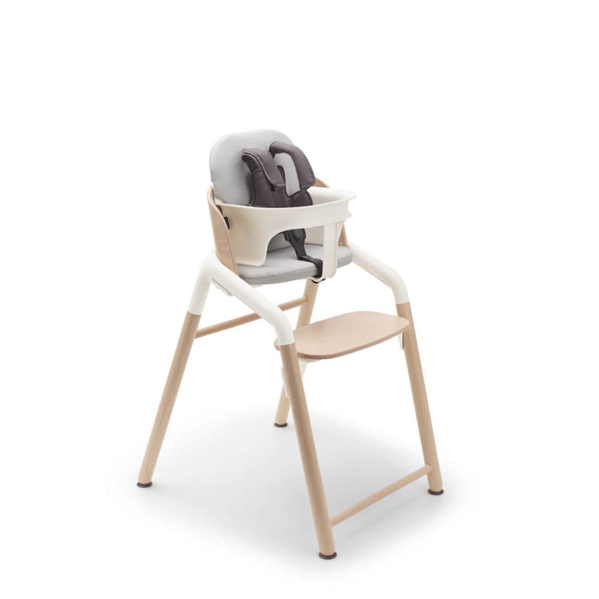 Bugaboo Giraffe Highchair + Baby Set & Pillow Set - Neutral Wood/White - For Your Little One