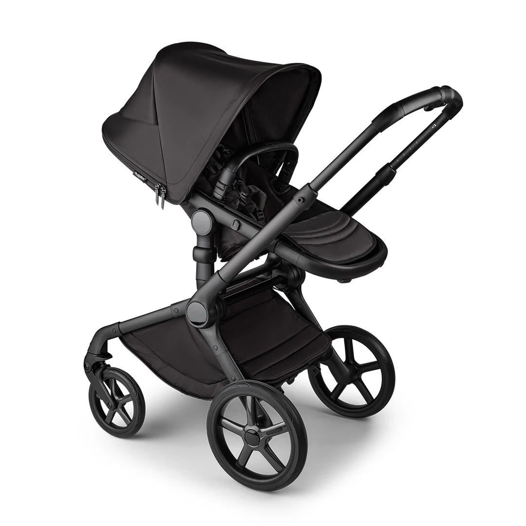 Bugaboo Limited Edition Noir Fox 5 Pushchair - Black Moonlight   