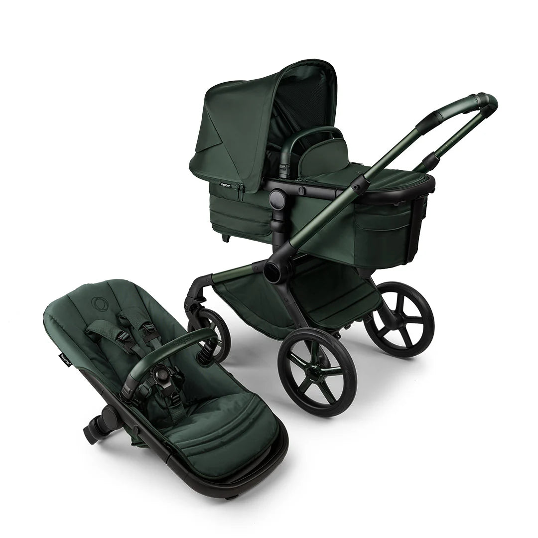 Bugaboo Limited Edition Noir Fox 5 Pushchair - Midnight Green   