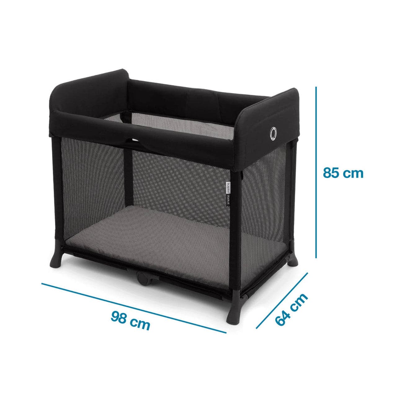 Bugaboo Stardust Travel Cot - Black -  | For Your Little One