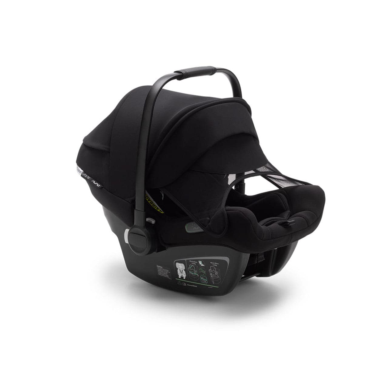Bugaboo Turtle Air Newborn Car Seat by Nuna - Black -  | For Your Little One