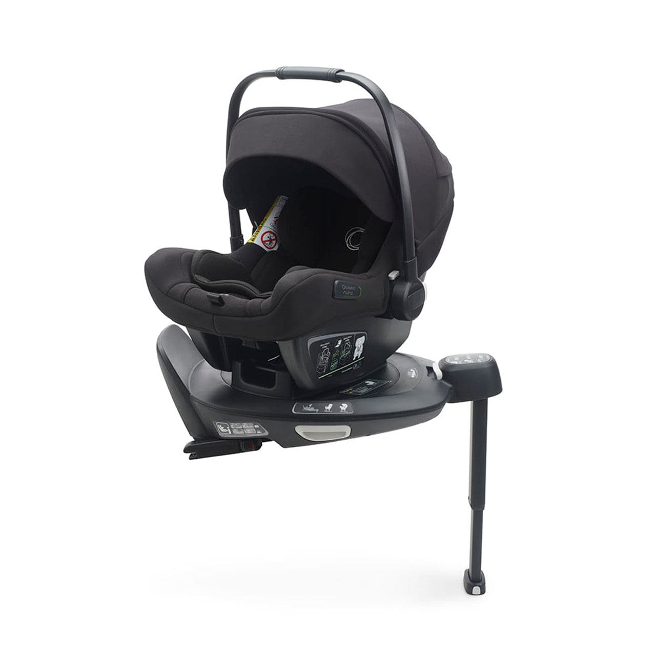 Bugaboo Turtle Air Newborn Car Seat + 360 Base by Nuna - Black -  | For Your Little One