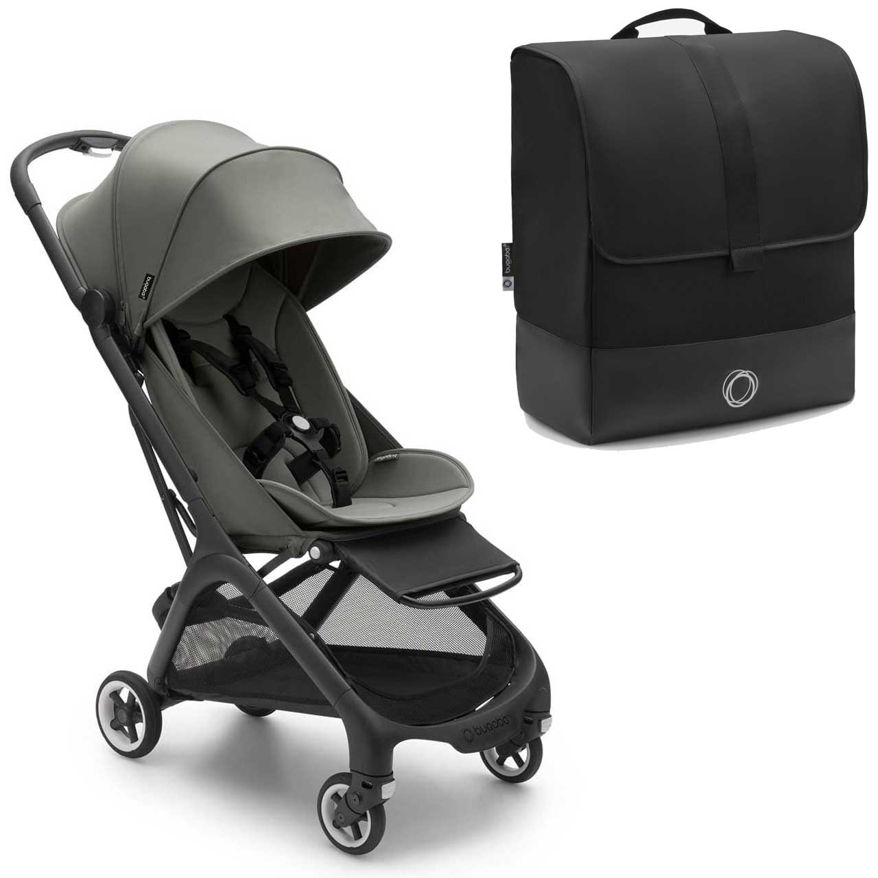 Bugaboo Butterfly Stroller - Forest Green (FREE Transport Bag!)