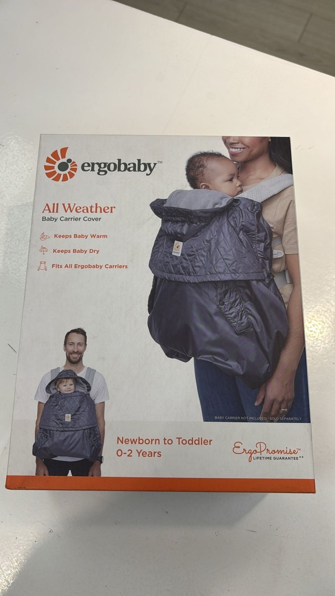 Clearance - Ergobaby All Weather Cover - Charcoal - For Your Little One