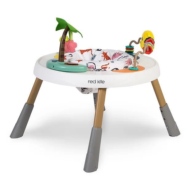 Clearance Red Kite Baby Go Round 3 in 1 Play Table - Orange/Meow - For Your Little One