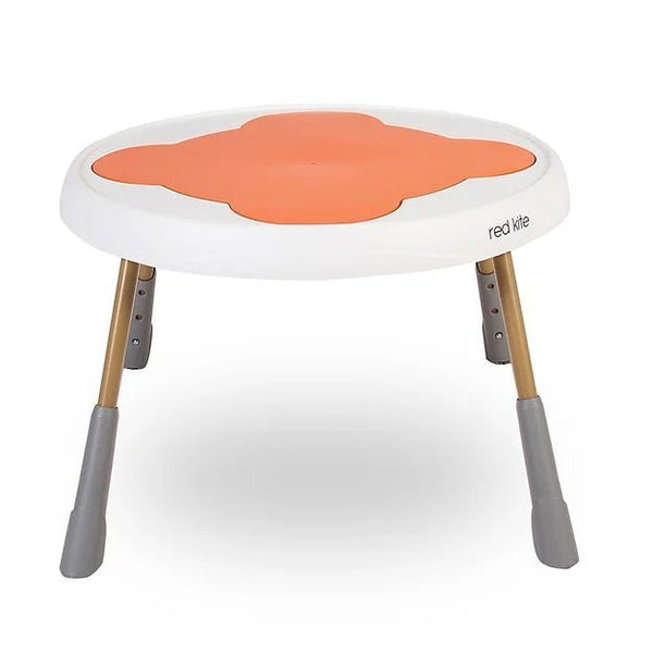Clearance Red Kite Baby Go Round 3 in 1 Play Table - Orange/Meow - For Your Little One