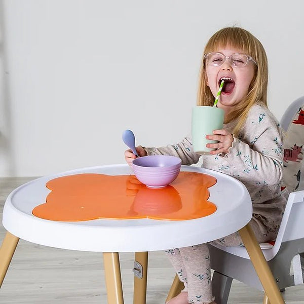 Clearance Red Kite Baby Go Round 3 in 1 Play Table - Orange/Meow - For Your Little One