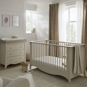 Cuddleco Clara 2 Piece Nursery Furniture Set - Cashmere & Ash - For Your Little One