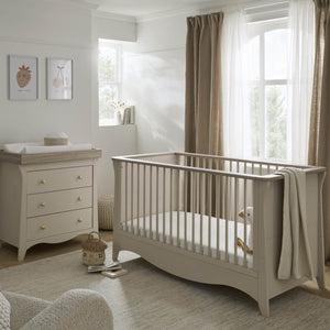 Cuddleco Clara 3 Piece Nursery Furniture Set - Cashmere & Ash - For Your Little One