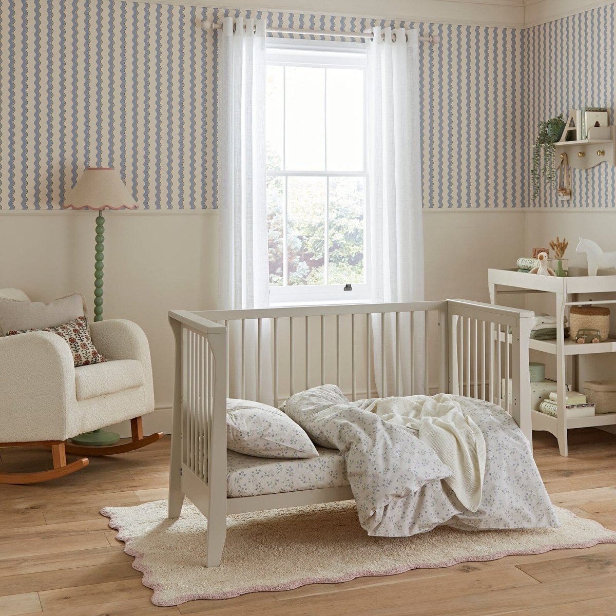 Cuddleco Clara Mini 2 Piece Nursery Furniture Set - Cashmere - For Your Little One