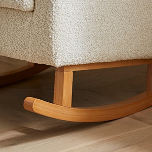 Cuddleco Etta Boucle Nursing Chair - Mushroom - For Your Little One