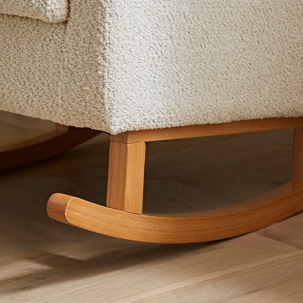 Cuddleco Etta Boucle Nursing Chair - Mushroom - For Your Little One