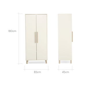 Cuddleco Harper 3 Piece Nursery Furniture Set - Cream & Ash - For Your Little One