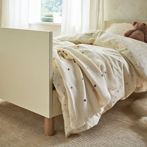 Cuddleco Harper Cot Bed - Cream & Ash - For Your Little One